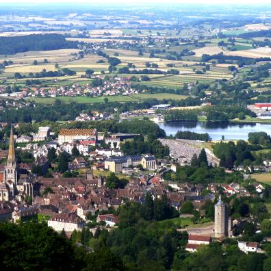 Landscape Autun, Burgundy, France // Paysage d'Autun, Bourgogne
